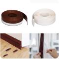 2.5*100cm Window Seal Strip Door Noise Stopper Silicone Self-adhesive Windproof Sealing Strip Prevent Bugs Weatherstrip