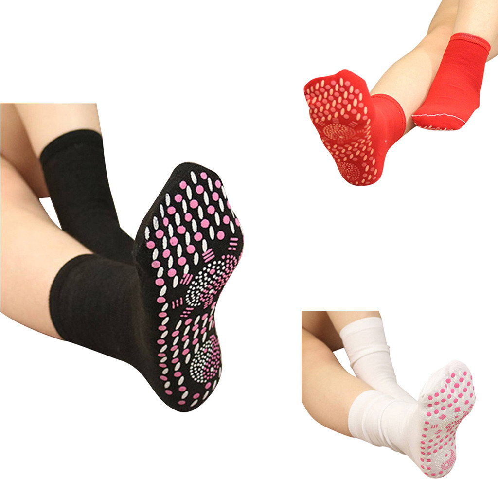 3 Pair Magnetic Socks Warm Tourmaline Self Heating Therapy Ankle Pain Relief Sock Winter Ski Fitness Thermal Sport Socks