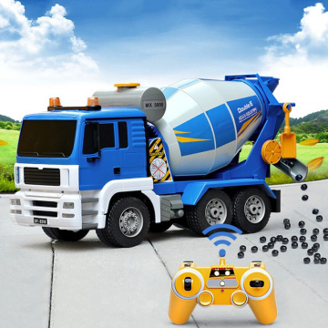 Double E 1:20 Scale RC Truck Cement Mixer with Lights and Sound Construction Engineering Vehicle Model Electronic Hobby Toy