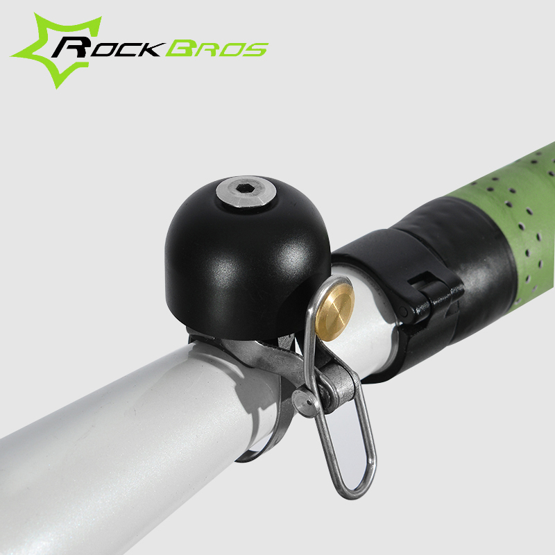 ROCKBROS MTB Classic Retro Bicycle Bell Alarm Metal Handlebar Horn Crisp Sound Bike Accessories Outdoor Cycling Safety 4 Colors