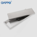 GAPPO Drains stainless steel recgangle bathroom floor waste drains shower drain strainer anti-odor ater drains strainer