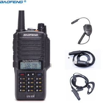 Baofeng UV-XR IP67 Waterproof Dual Band Ham Radio UVXR 4800mAh 10W powerful Walkie Talkie 10km long range Two way Handy Radio