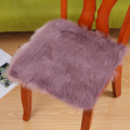 Faux Sheepskin Chair Cover for bedroom MultiColors Warm Hairy Wool Carpet Seat Pad Long Skin Fur Plain Fluffy Area Rugs Washable