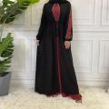 Latest High Quality Dress For Muslim Women Robe Femme Hiver 2021 Elegant Fashion Beautiful Muslim Dress Women Musulman Ensembles