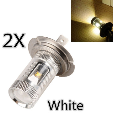 WHITE 6000K H7 LED 30W LENS Low Beam Bulb HEAD FOG LIGHT Running Lamp