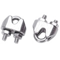 Wire Rope Clip Mainly used in ships. 2mm 1/16 Inch Stainless Steel Wire Rope Cable Clamp Fastener 12pcs