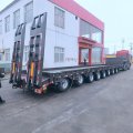 8 axle trailer transformer transmission equipment trailer