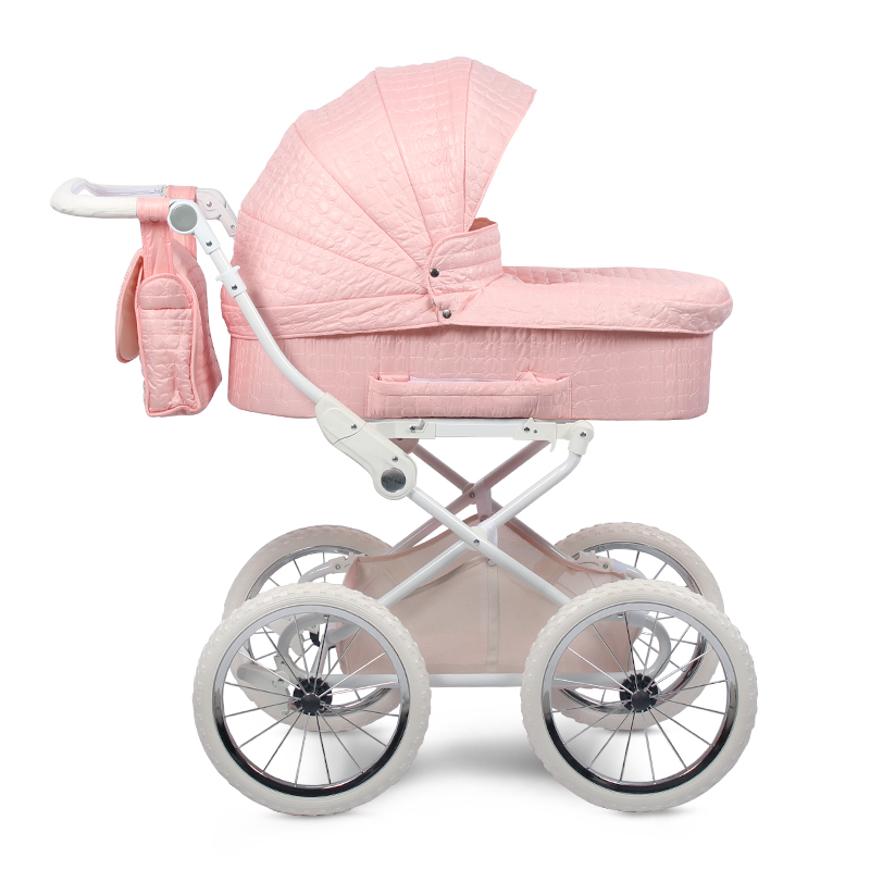 Europe Baby Stroller Two-way Reduce Vibration Trolley Luxury High-profile Bb Carriage Newborn Baby Umbrella Cart