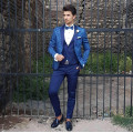 Custom Made Men's Suit 2020 Wedding Tuxedos Formal Printing Best Man Suits Groom Wear Tuxedos 3 Pieces Suits (Jacket+Pants+vest)