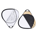 5in1 Portable Reflector 80cm 5 color Triangle photography collapsible diffuser Photo Studio Accessories