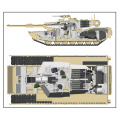 RYE FIELD RFM RM-5007 1/35 Scale M1A1/A2 w/FULL INTERIOR Main Battle Tank Plastic Model Building Kit