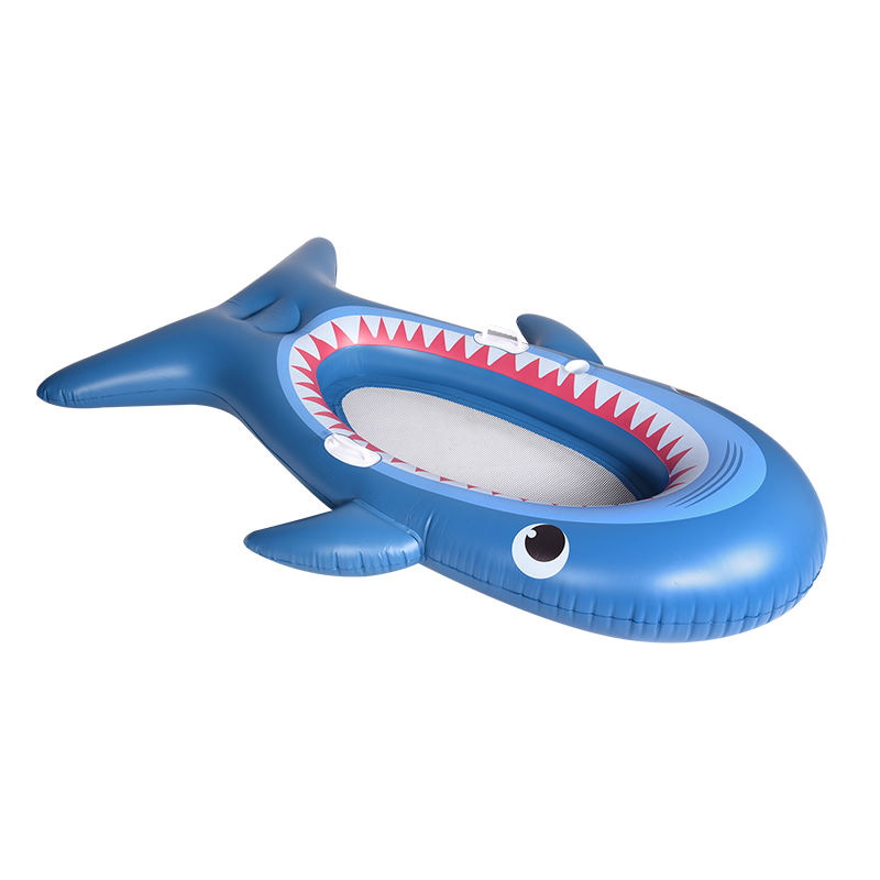  Custom new PVC Inflatable shark beach lake floats