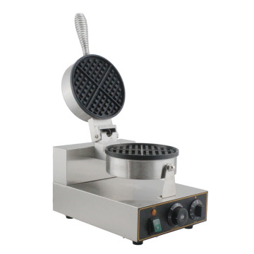 Commercial waffle maker electric Belgian Waffle baker Non stick waffle making machine 4pcs bubble iron plate cake oven