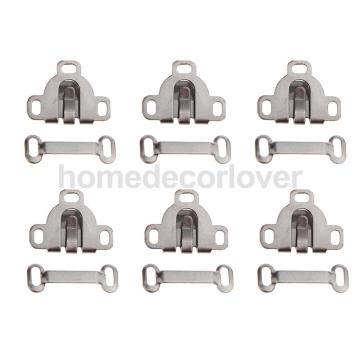 6 Sets Hemline Hook Garment Hook Pants Hook for Trousers Skirt Dress Sewing DIY Craft 10# Gray