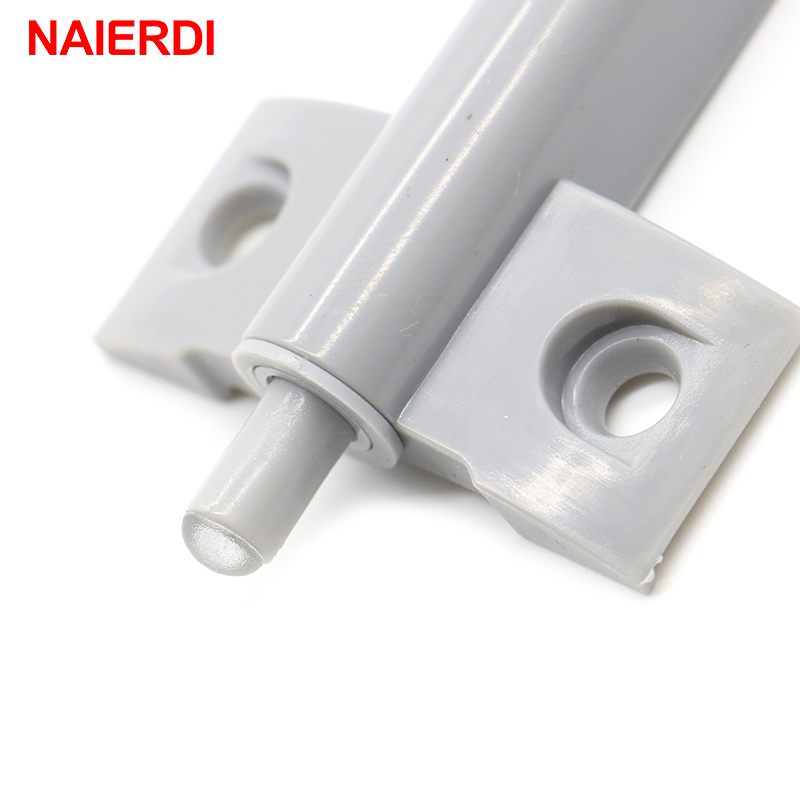 NAIERDI 5Set/Lot Kitchen Cabinet Catches Door Stop Drawer Soft Quiet Closer Damper Buffers With Screws For Furniture Hardware