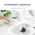 TPR Toilet Brush Rubber Head Holder Cleaning Brush For Toilet Wall Hanging Household Floor Cleaning Bathroom Accessories
