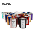 ZONESUN 8cm Rolls Hot Foil Stamping Paper Heat Transfer Anodized Gilded Paper for Leather PU Wallet Hot foil stamping