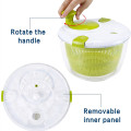 MOM'S HAND Salad Spinner Lettuce Greens Washer Dryer Drainer Crisper Strainer For Washing Drying Leafy Vegetables Kitchen Tools