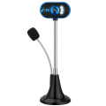 flexible usb webcam hd 480 pc camera on computer camera with Built in Microphone LED Lights Webcams focus web cam camera For PC