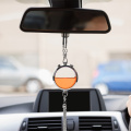 Car Ornament Air Freshener Rear View Hanging Pendant Essential Oil Diffuser Car Air Perfume Auto Rearview Mirror Air Cleaner