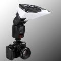 Universal Speedlight Flash Diffuser/Softbox Honeycomb Grid&Tri-Color Reflector Free Shipping