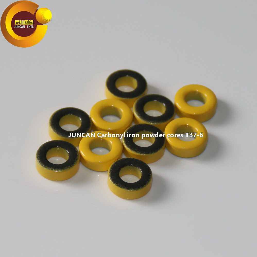 T37-6 Carbonyl iron powder cores high frequency magnetic cores