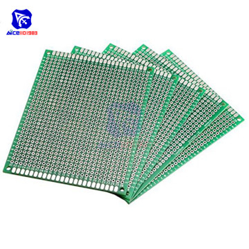 diymore 5PCS/Lot 7x9cm Universal Printed Circuit Board Double Sided Prototype FR-4 PCB Board 70*90mm