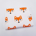 Printed Fox Cotton Twill Fabric Patchwork Cloth DIY Sewing Quilting Baby & Child Clothing Fabric Home Decoration Materials