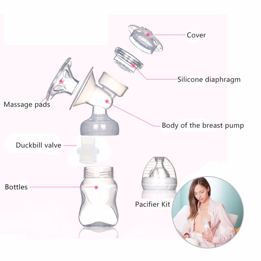 3PCS Duckbill Valve Breast Pump Parts Silicone Baby Feeding Nipple Pump Accessories Drop ship