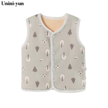 New Children's Vest for Boys Spring Autumn Wool Baby Vests Fashion Waistcoat for Boys Baby Clothes Kids Tops Jackets Colete