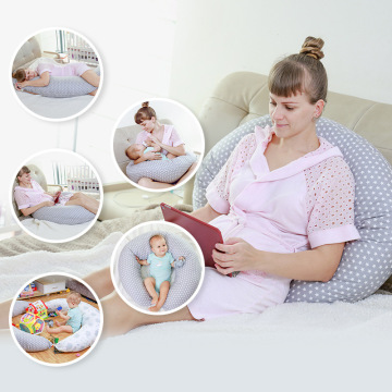 Multifunction Sleeping Support Pillow Pregnant Women Body Breastfeeding Moon Shape Maternity Pillows Pregnancy Side Sleepers