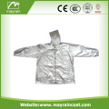 Gray Cycling Wear Polyester Outdoor Jacket