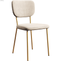 Luxury Ins Style Dining Chair Modern Nordic Minimalist Backrest Office Stool Household Furniture Hotel Restaurant Makeup Chair