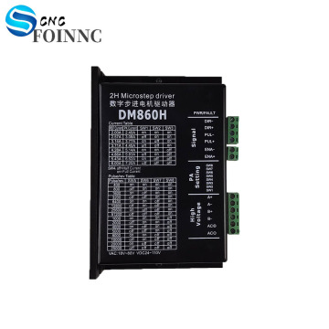 Free shipping Stepper motor driver Dm860H Microstep Motor Two-phase DC motor speed controller for 57 86 stepper motor Nema 23 34