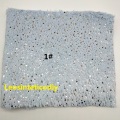 1PC 21X29CM Synthetic Leather, Immitation Fur Leather with Gold Dots For Making Bows Accessories T07