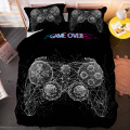 Modern Technology Trends Gamer Bedding Set For Adult Kids Gamepad Comforter Cloth Duvet Cover Hippie Nordic Bed Covers