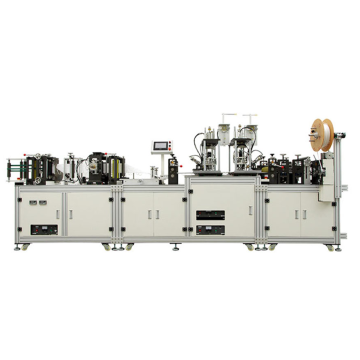 Automatic folding mask machine