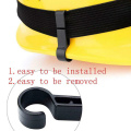 10PCS/Set Headlight Helmet Clip Non-slip Plastic Easy To Install Helmet Hook Headlight Fixing Accessories