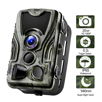 Goujxcy HC801 Hunting Camera 20MP Trail Camera Night Vision Forest Waterproof Wildlife Camera Photo Traps Camera Chasse Scouts