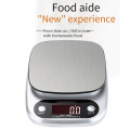 10kg/1g Digital Scale Electronic Food Kitchen Scales Libra Stainless Steel Weighing Scale Precision Measuring Tools Steelyard