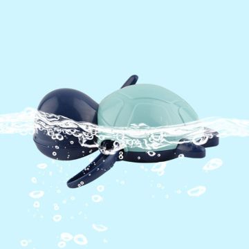 Baby Floating Bath Thermometer Infant Swim Turtle Clockwork Kids Beach Bath Toys