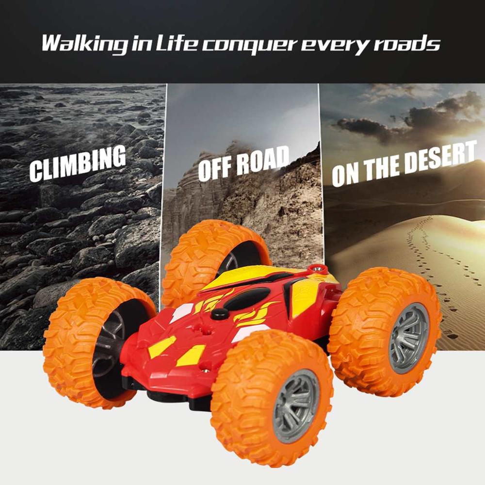 Double-side Roll 3D Flip Remote Control RC Car Robot Drift-Buggy Crawler Battery Operated Stunt Machine USB Radio Controlled Toy