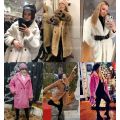 Bella Philosophy Women Winter Faux Fur Warm Long Coat Long Sleeve Female Thick Teddy Bear Coat Casual Loose Oversize Outwears