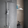 Zinc Bath And Shower Hot Cold Water Mixer Panel Faucet Brass Bathroom Taps Shower Set System