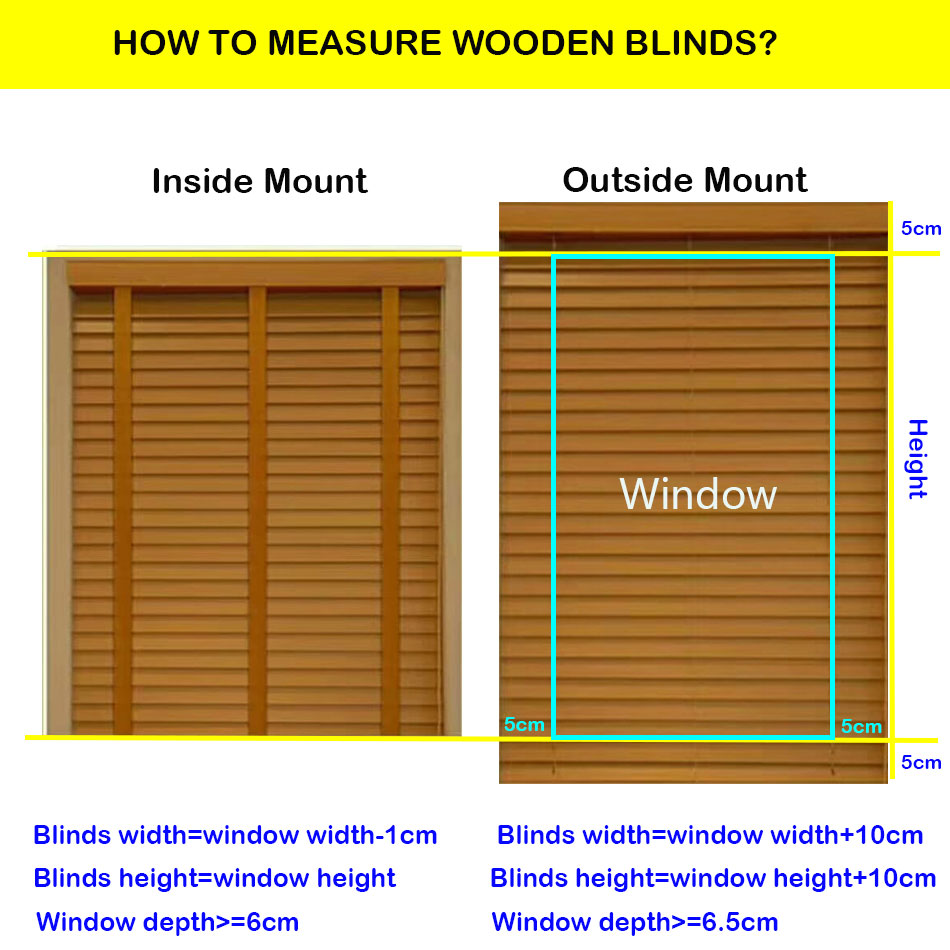 Wood Blinds 50mm Slat Real Basswood Shutter Customized Size Window Wooden Venetian Blinds Shutter For Home Decoration