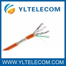 Cat.6A SFTP Transmission Shielded Cable Copper Braiding