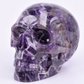 1000g Natural Crystal Craft Home Decorative Dreamy Amethyst Crystal Skull Head