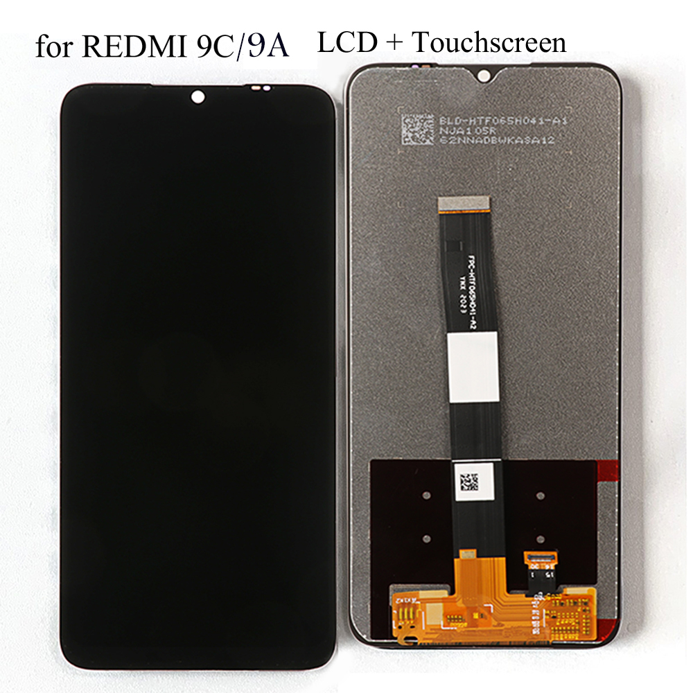 LCD Screen For Xiaomi REDMI 9 9A 9C LCD Display + Touch Screen Replacemet Tested Mobiles Phone LCDs Digitizer Assembly