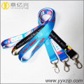 Professionally printed polyester lanyard with metal hook