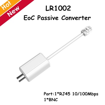 Original Dahua LR1002 EoC Passive Converter 1 RJ45 10/100Mbps 1 BNC Transmission accessory